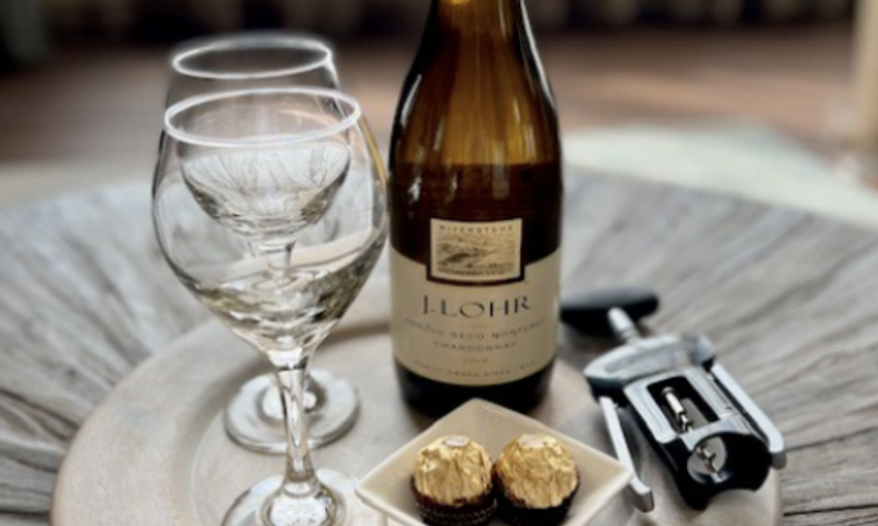 Wine and wine glasses