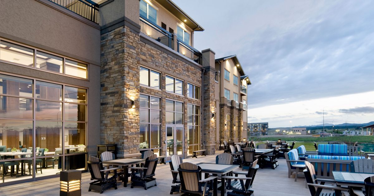 Backyard patio