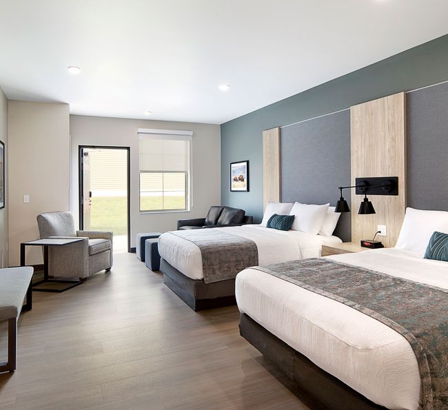 Deluxe Double Queen Courtyard